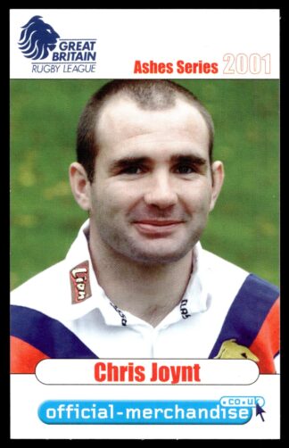 2001 Ashes Series Great Britiain - 11 Chris Joynt