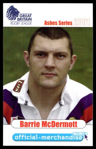 2001 Ashes Series Great Britiain - 13 Barrie McDermott