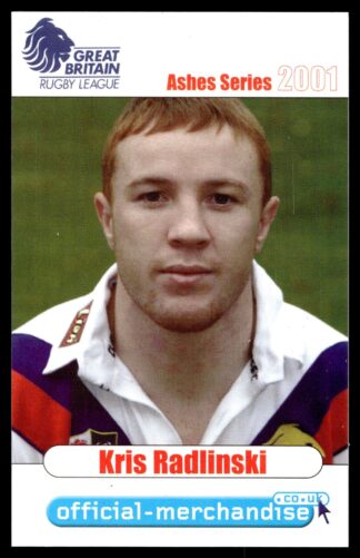 2001 Ashes Series Great Britiain - 19 Kris Radlinski