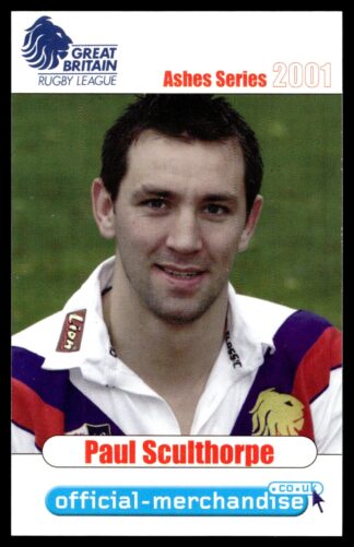 2001 Ashes Series Great Britiain - 20 Paul Sculthorpe