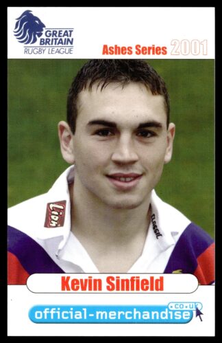 2001 Ashes Series Great Britiain - 22 Kevin Sinfield