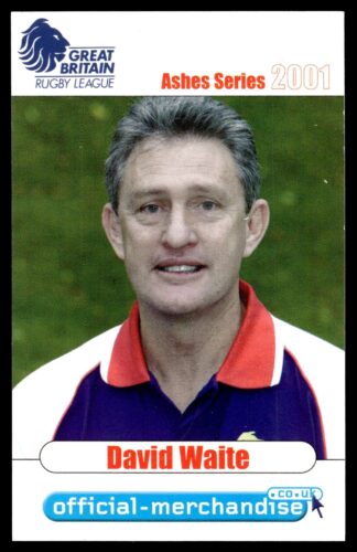 2001 Ashes Series Great Britiain - 26 David Waite