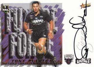 2001 NRL Impact Future Force Signature - FF07 Tony Puletua Penrith Panthers