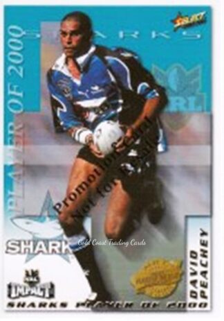 2001 NRL Impact Promotional Cards