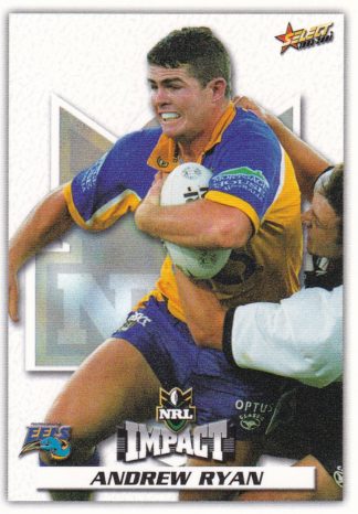 2001 NRL Impact Common Card - Base 048 Andrew Ryan Parramatta Eels