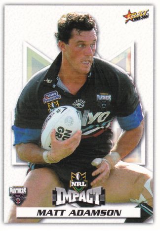 2001 NRL Impact Common Card - Base 065 Matt Adamson Penrith Panthers