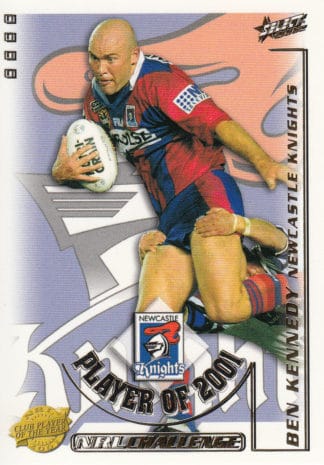 2002 NRL Challenge Club Player Of The Year - CP05 Ben Kennedy Newcastle Knights
