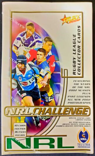 2002 NRL Challenge Factory Sealed Box