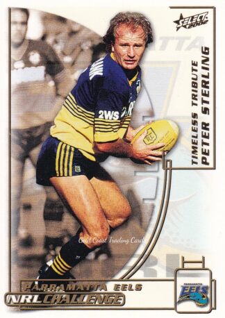 2002 NRL Challenge Common Card - Base 026 Peter Sterling Parramatta Eels