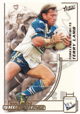 2002 NRL Challenge Common Card - Base 062 Terry Lamb Canterbury Bulldogs