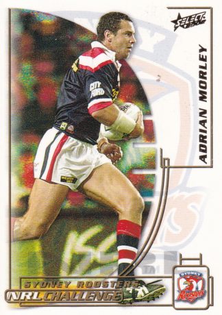 2002 NRL Challenge Common Card - Base 082 Adrian Morley Sydney Roosters