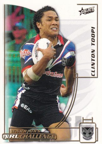 2002 NRL Challenge Common Card - Base 097 Clinton Toopi Warriors