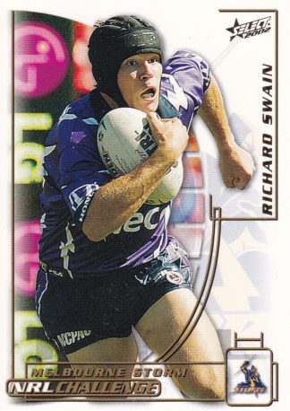 2002 NRL Challenge Common Card - Base 109 Richard Swain Melbourne Storm