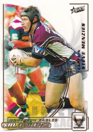 2002 NRL Challenge Common Card - Base 112 Steve Menzies Northern Eagles