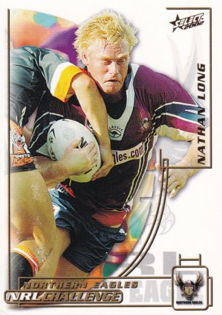 2002 NRL Challenge Common Card - Base 117 Nathan Long Northern Eagles