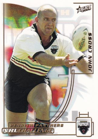 2002 NRL Challenge Common Card - Base 161 John Cross Penrith Panthers