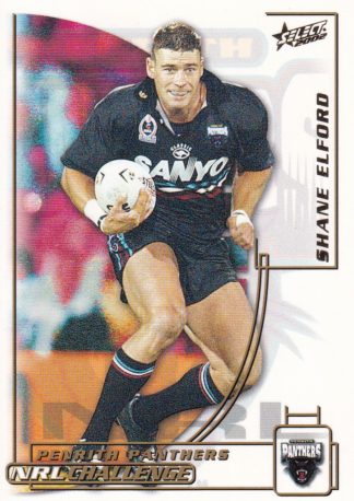 2002 NRL Challenge Common Card - Base 162 Shane Elford Penrith Panthers