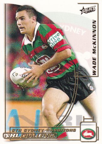 2002 NRL Challenge Common Card - Base 177 Wade McKinnon South Sydney Rabbitohs