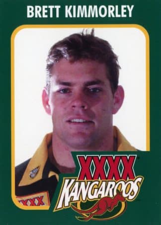 2003 RL Cardz 2000 Test Series - 15 Brett Kimmorley