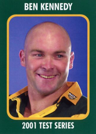 2003 RL Cardz 2001 Test Series - 04 Ben Kennedy