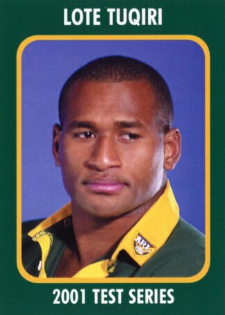 2003 RL Cardz 2001 Test Series - 15 Lote Tuqiri