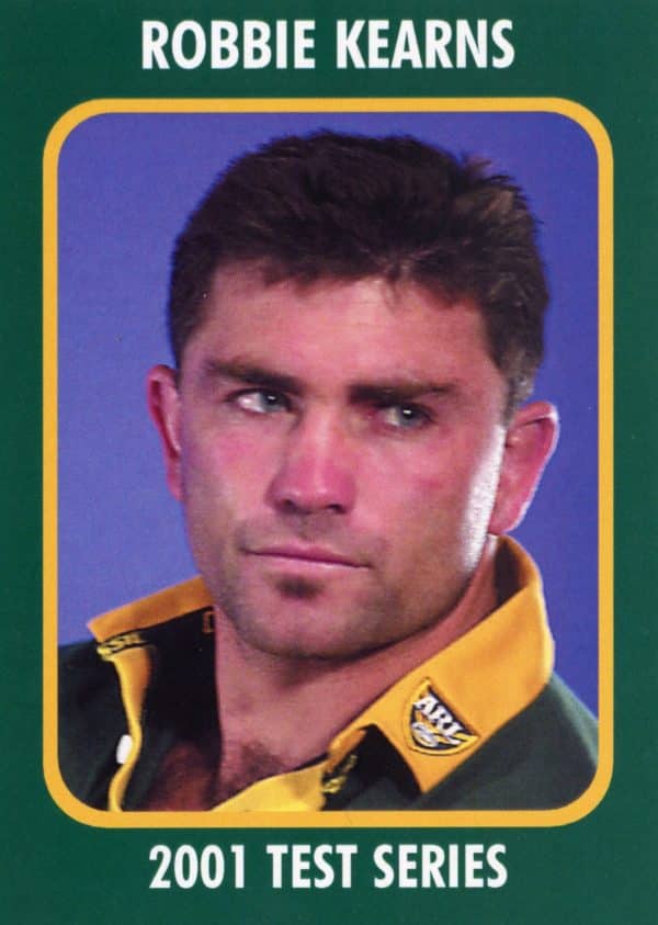 2003 RL Cardz 2001 Test Series - 21 Robbie Kearns