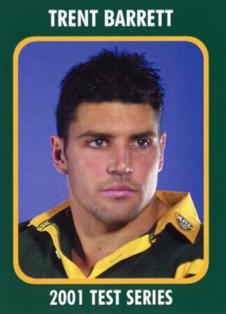 2003 RL Cardz 2001 Test Series - 22 Trent Barrett