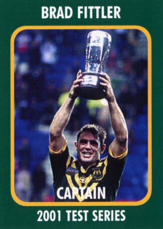 2003 RL Cardz 2001 Test Series - 24 Brad Fittler