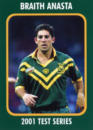 2003 RL Cardz 2001 Test Series - 26 Braith Anasta