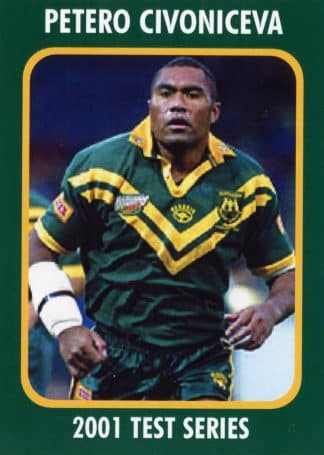 2003 RL Cardz 2001 Test Series - 29 Petero Civoniceva