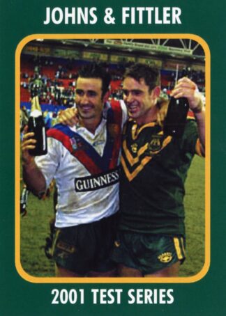 2003 RL Cardz 2001 Test Series - 32 Johns & Fittler