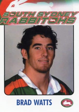2003 RL Cardz South Sydney Rabbitohs - 09 Brad Watts