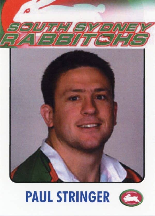 2003 RL Cardz South Sydney Rabbitohs - 25 Paul Stringer