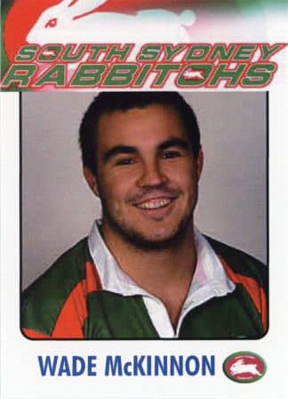 2003 RL Cardz South Sydney Rabbitohs - 32 Wade McKinnon