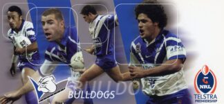2003 NRL Telstra Club Cards - Card 03 Canterbury Bulldogs