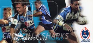 2003 NRL Telstra Club Cards - Card 04 Cronulla Sharks