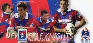 2003 NRL Telstra Club Cards - Card 07 Newcastle Knights
