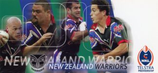 2003 NRL Telstra Club Cards - Card 08 New Zealand Warriors