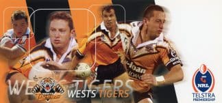 2003 NRL Telstra Club Cards - Card 15 Wests Tigers