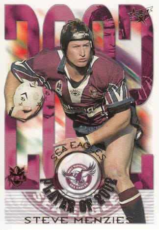 2003 NRL XL Club Player Of The Year - CP05 Steve Menzies Manly Sea Eagles