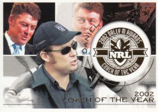 2003 NRL XL Dally M Award Winner - DM7 Daniel Anderson Warriors