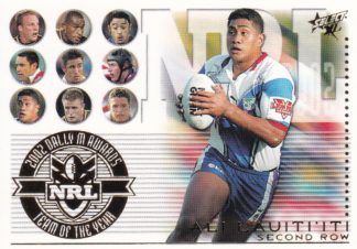 2003 NRL XL Team Of The Year - TY7 Ali Lauiti'iti Warriors