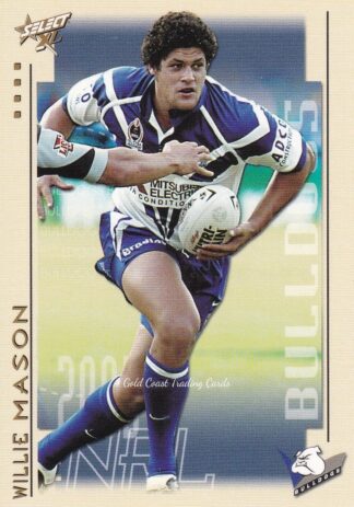 2003 NRL XL Common Card - Base 019 Willie Mason Canterbury Bulldogs