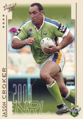 2003 NRL XL Common Card - Base 029 Jason Croker Canberra Raiders