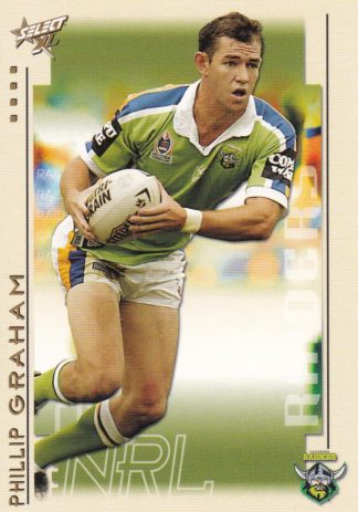 2003 NRL XL Common Card - Base 032 Phil Graham Canberra Raiders