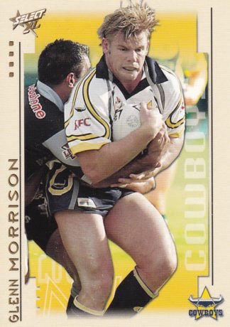 2003 NRL XL Common Card - Base 071 Glenn Morrison North Qld Cowboys