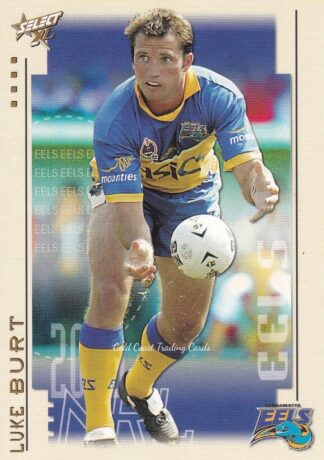 2003 NRL XL Common Card - Base 089 Luke Burt Parramatta Eels