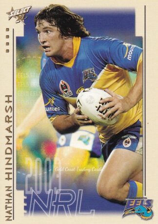 2003 NRL XL Common Card - Base 091 Nathan Hindmarsh Parramatta Eels