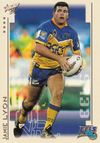 2003 NRL XL Common Card - Base 093 Jamie Lyon Parramatta Eels