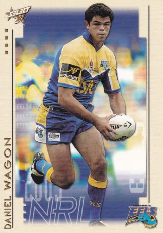 2003 NRL XL Common Card - Base 098 Daniel Wagon Parramatta Eels